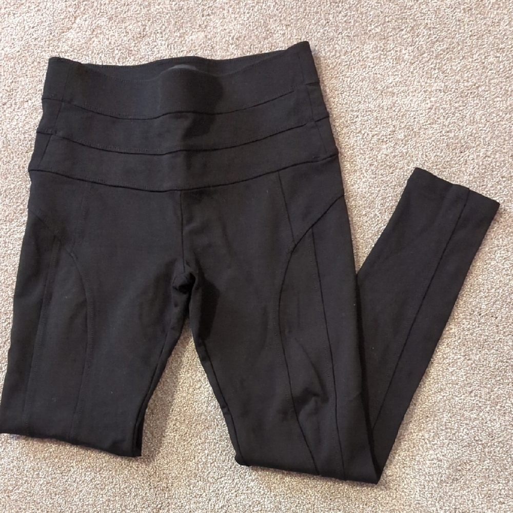 Black High-Waisted Leggings